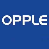 欧普照明 logo，园林庭院户外亮化景观照明头部品牌