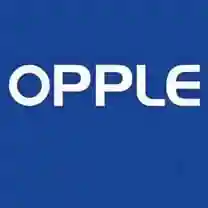 欧普照明 logo，园林庭院户外亮化景观照明头部品牌